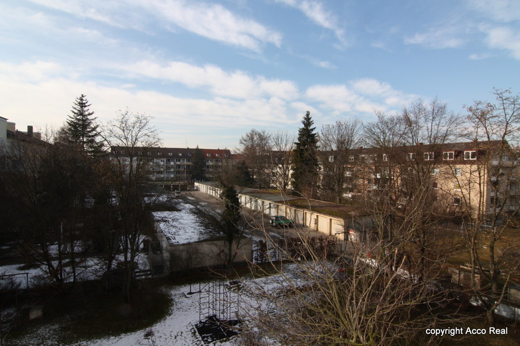 Blick vom Balkon